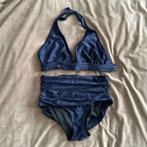 J. Crew navy bikini